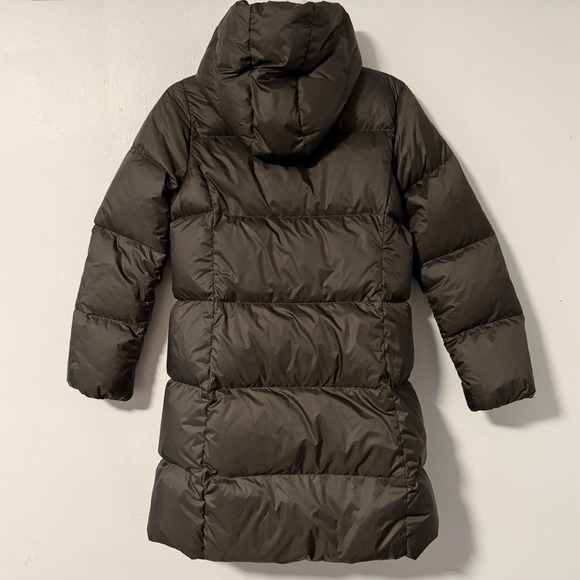 Polo Ralph Lauren Kids XL 16 Gray Olive Down Puffer Parka Hooded Jacket Coat - Picture 3 of 14